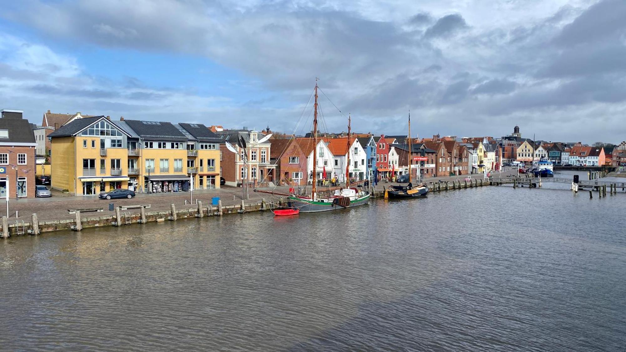 Simmerdeis Am Hafen Husum  Exterior foto